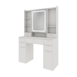 Kaptafel wit 105x40x156 solea Kaptafel wit 105x40x156 solea