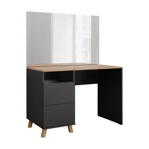 Kaptafel antraciet/artisan 110x55x75 karen Kaptafel antraciet/artisan 110x55x75 karen
