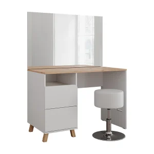 Kaptafel wit/kunstnijverheid 110x55x75 karen