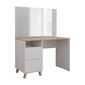 Kaptafel wit/kunstnijverheid 110x55x75 karen