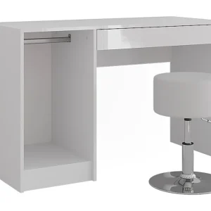 Kaptafel wit/wit hoogglans 119.8×50.1×76 sherry Kaptafel wit/wit hoogglans 119.8×50.1×76 sherry
