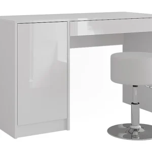 Kaptafel wit/wit hoogglans 119.8×50.1×76 sherry Kaptafel wit/wit hoogglans 119.8×50.1×76 sherry