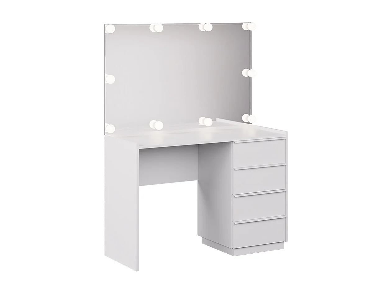 Kaptafel met licht wit 110x45x77.2 viktoria