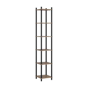 Hoekrek eik goud/antraciet 30x30x163.5 bivio Hoekrek eik goud/antraciet 30x30x163.5 bivio