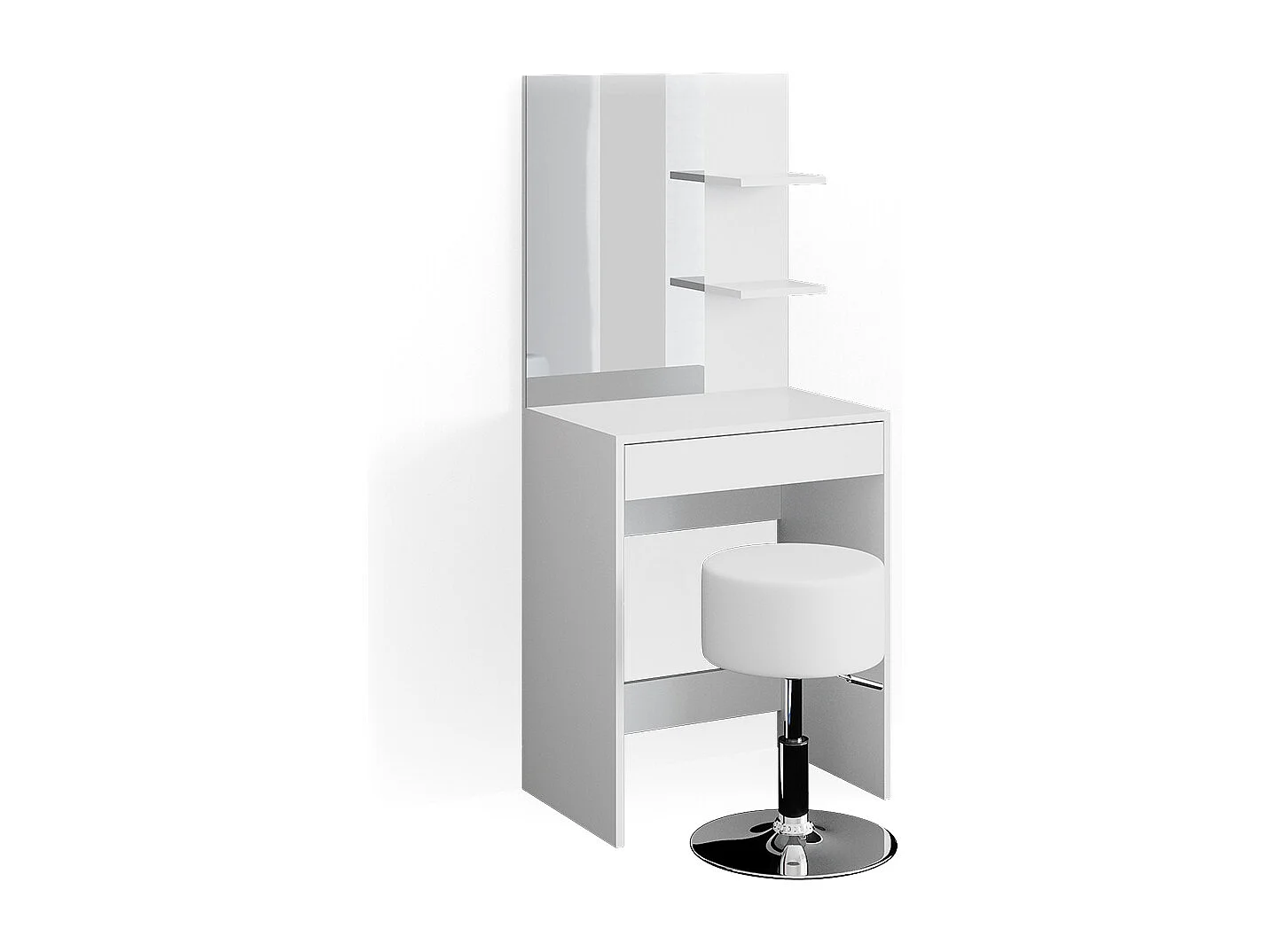 Kaptafel wit 60x40x140 isabelle