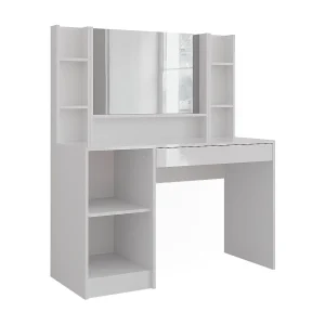 Kaptafel wit/wit hoogglans 119.8×50.1×76 sherry Kaptafel wit/wit hoogglans 119.8×50.1×76 sherry