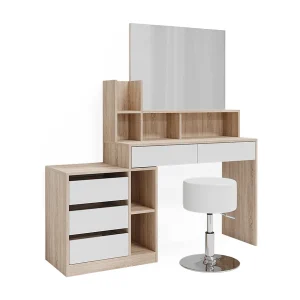 Kaptafel wit/sonoma 139.8x40x115 anja Kaptafel wit/sonoma 139.8x40x115 anja