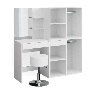 Kaptafel wit 60x40x140 isabelle Kaptafel wit 60x40x140 isabelle