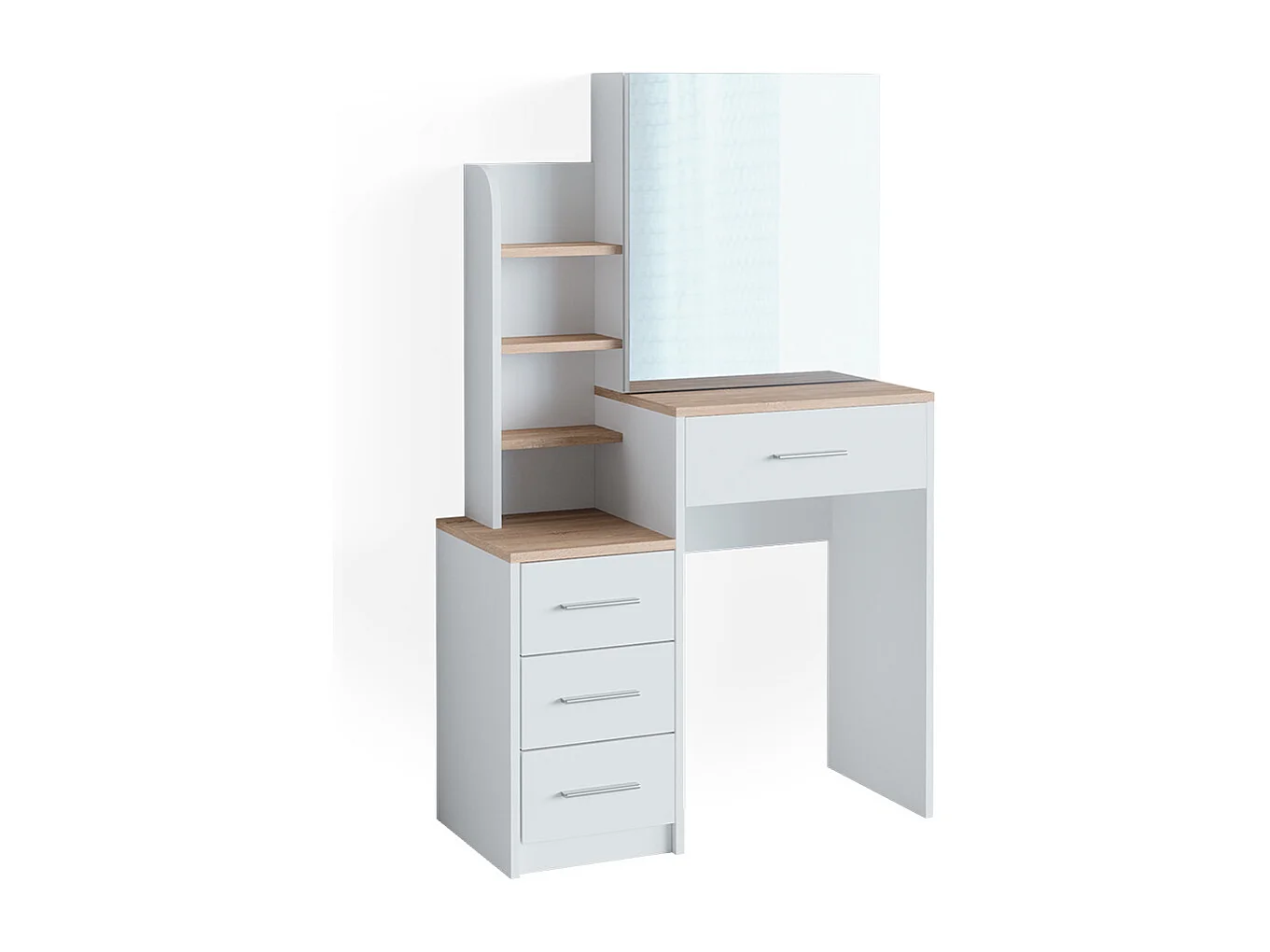 Kaptafel wit/sonoma 36x80x131.6 conrada