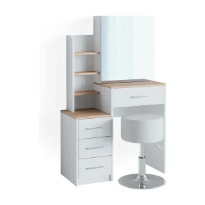 Kaptafel wit/sonoma 36x80x131.6 conrada Kaptafel wit/sonoma 36x80x131.6 conrada