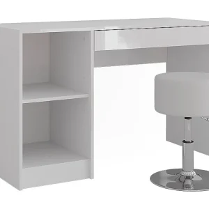 Kaptafel wit/wit hoogglans 119.8×50.1×76 sherry Kaptafel wit/wit hoogglans 119.8×50.1×76 sherry