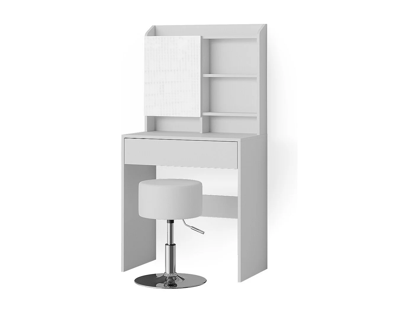 Kaptafel wit 70x40x136 laura