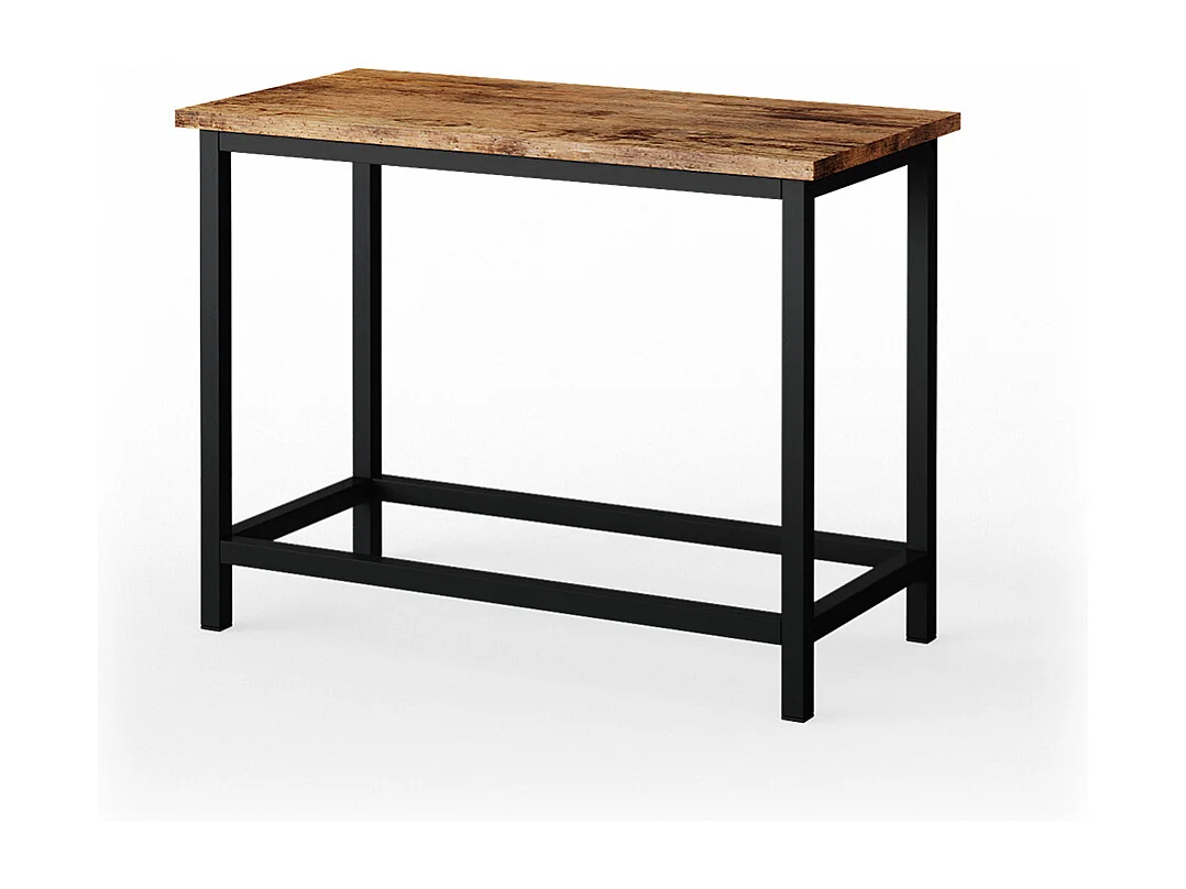 Kaptafel bankje antiek hout 60x30x45 fyrk
