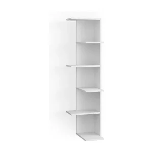 Hoekrek wit 37x37x140.1 tera Hoekrek wit 37x37x140.1 tera