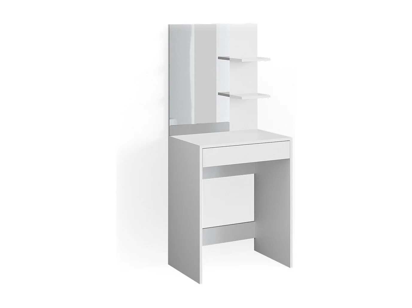 Kaptafel wit 60x40x140 isabelle