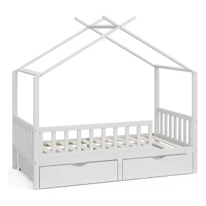 Huisbed wit 166x86x154 franka Huisbed wit 166x86x154 franka