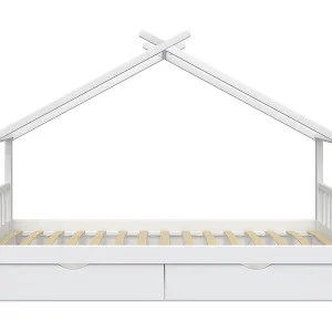 Huisbed wit 208x97x148 design