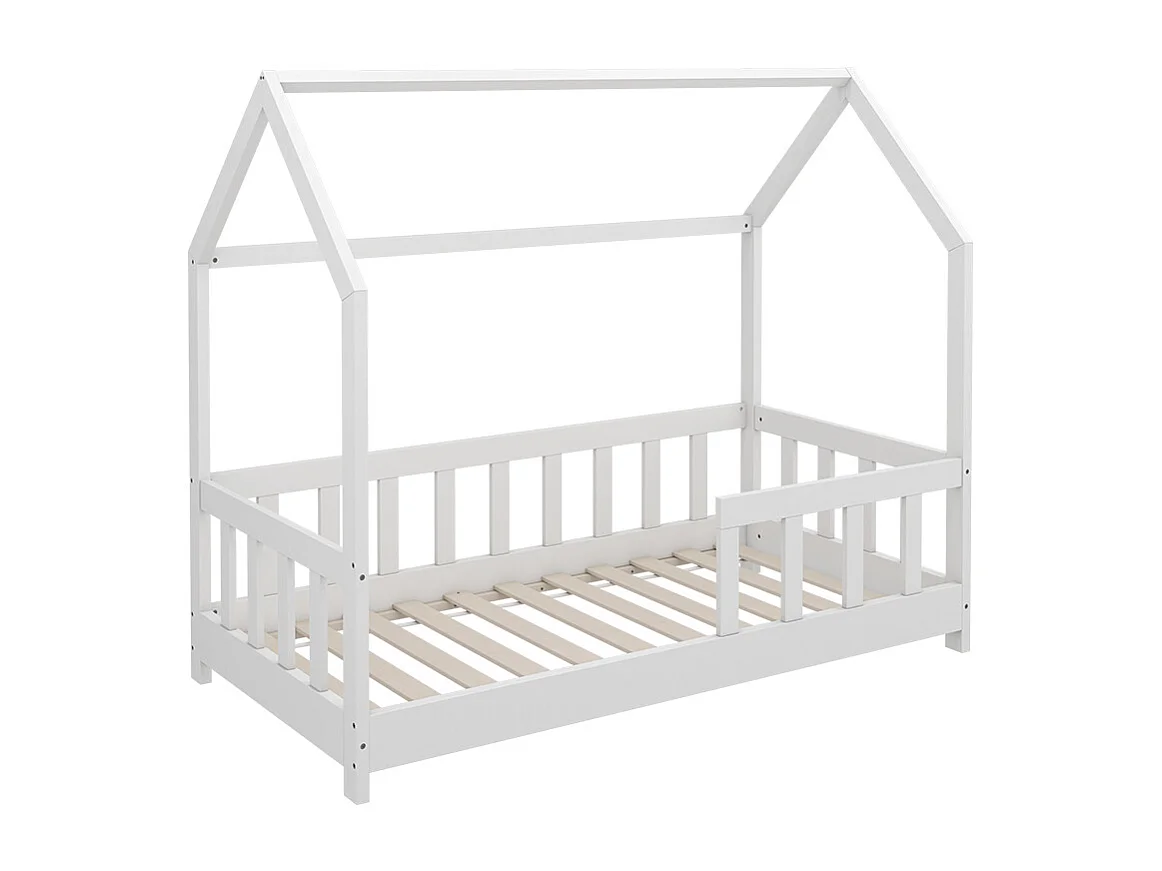 Huisbed wit 146x76x125 michelle