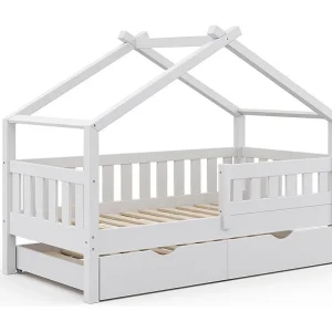 Huisbed wit 167.6×87.6×133.6 design Huisbed wit 167.6×87.6×133.6 design