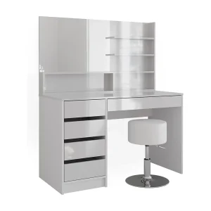 Kaptafel wit 120x55x145 sherry Kaptafel wit 120x55x145 sherry