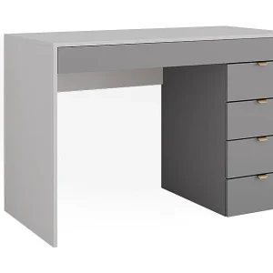 Kaptafel wit/grijs/grijs 115x55x76 elise