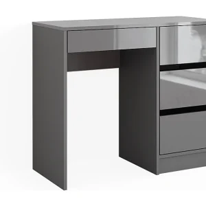 Kaptafel hoogglans grijs 90x40x75 sherry Kaptafel hoogglans grijs 90x40x75 sherry