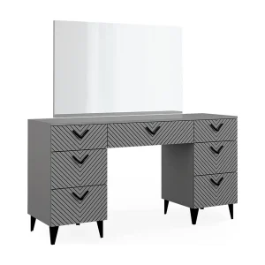 Kaptafel grijs 150x45x78.1 anett Kaptafel grijs 150x45x78.1 anett