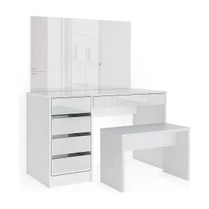 Kaptafel wit 55x120x75 sherry Kaptafel wit 55x120x75 sherry