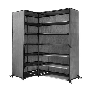 Hoekkast voor schoenen – H107 cm