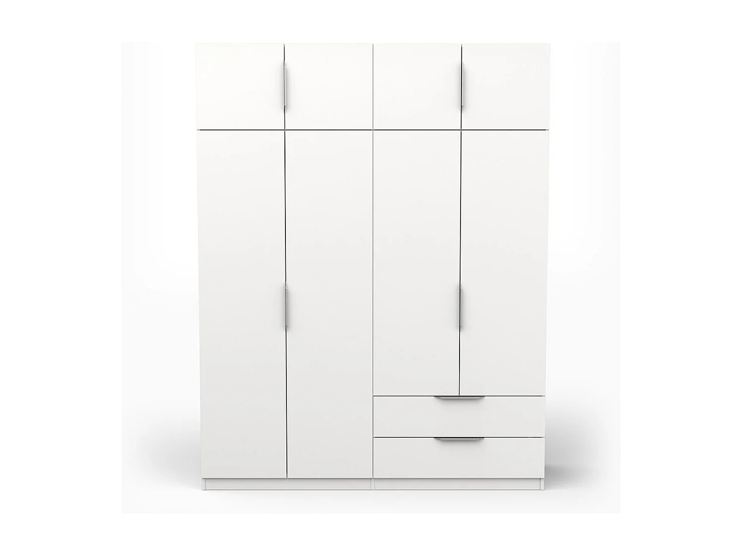 Kast 8 Deuren en 2 Laden L157,3 cm - Ghost