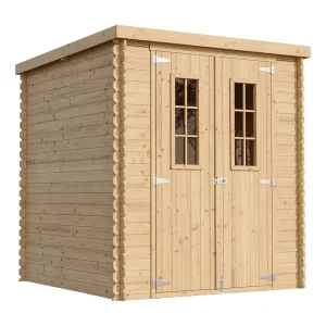 Houten tuinhuis – B204xL204xH202 cm/ 3,53 m2 – TIMBELA M309C