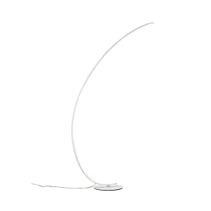 Lampadaire LED Iole dimmable 30W lumière chaude 3000K – Lampadaire de couleur blanc satiné, en aluminium Lampadaire LED Iole dimmable 30W lumière chaude 3000K – Lampadaire de couleur blanc satiné, en aluminium