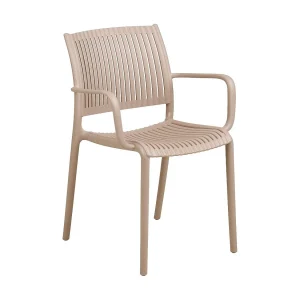 Kaja tuinstoel stapelbaar taupe. Kaja tuinstoel stapelbaar taupe.