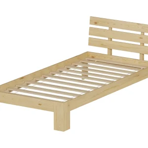 Houten bed met hoofdbord 90x190cm FINN Houten bed met hoofdbord 90x190cm FINN