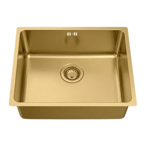Inoxa spoelbak 1 spoelbak 54×44 in geborsteld goud roestvrij staal – Essebagno Inoxa spoelbak 1 spoelbak 54×44 in geborsteld goud roestvrij staal – Essebagno