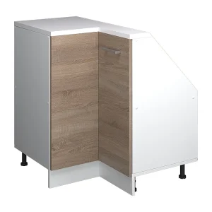 Hoekkeukenkast voor schuine wand sonoma 75.6×75.6×81.6 r-line Hoekkeukenkast voor schuine wand sonoma 75.6×75.6×81.6 r-line