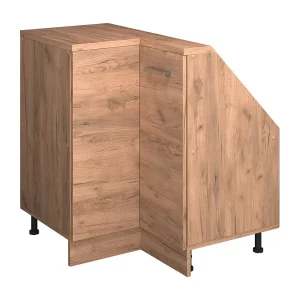 Hoekkeukenkast voor schuine wand krachtige eik goud 75.6×75.6×81.6 r-line Hoekkeukenkast voor schuine wand krachtige eik goud 75.6×75.6×81.6 r-line