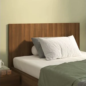 Hoofdbord | Hoofdeinde 120×1,5×80 cm bewerkt hout bruin eikenkleur Hoofdbord | Hoofdeinde 120×1,5×80 cm bewerkt hout bruin eikenkleur