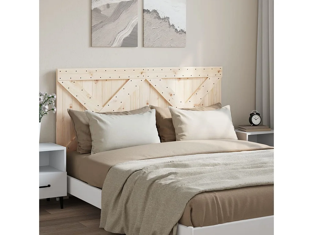 Hoofdbord | Hoofdeinde 160x104 cm massief grenenhout