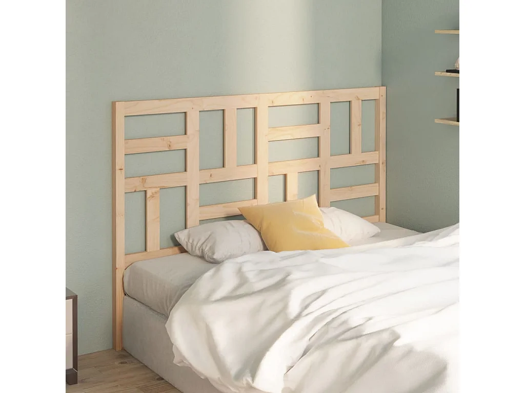 Hoofdbord | Hoofdeinde 146x4x104 cm massief grenenhout