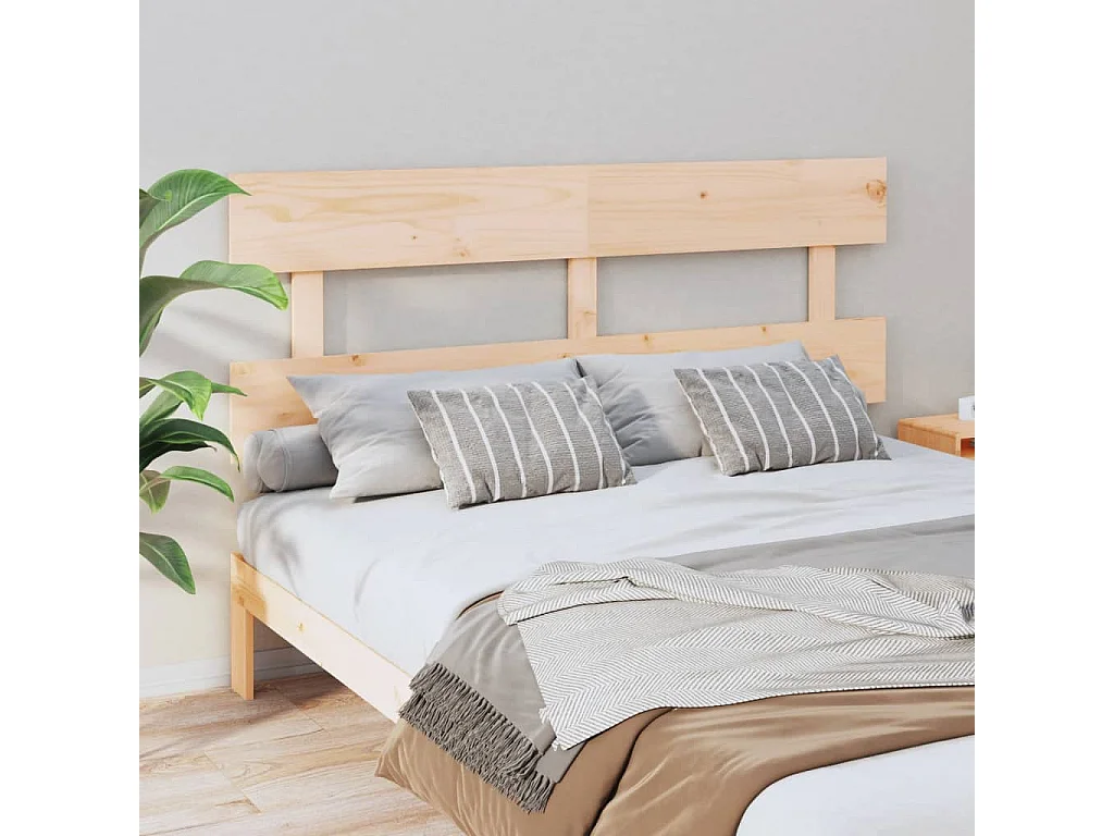 Hoofdbord | Hoofdeinde 154x3x81 cm massief grenenhout