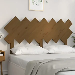 Hoofdbord | Hoofdeinde 141x3x80,5 cm massief grenenhout honingbruin Hoofdbord | Hoofdeinde 141x3x80,5 cm massief grenenhout honingbruin