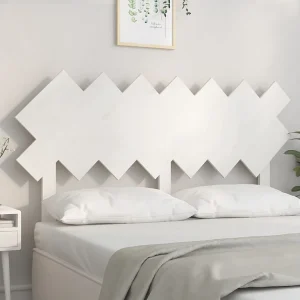 Hoofdbord | Hoofdeinde 141x3x80,5 cm massief grenenhout wit Hoofdbord | Hoofdeinde 141x3x80,5 cm massief grenenhout wit