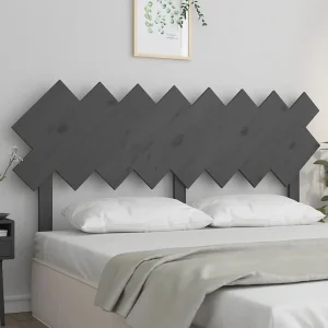 Hoofdbord | Hoofdeinde 159,5x3x80,5 cm massief grenenhout grijs Hoofdbord | Hoofdeinde 159,5x3x80,5 cm massief grenenhout grijs