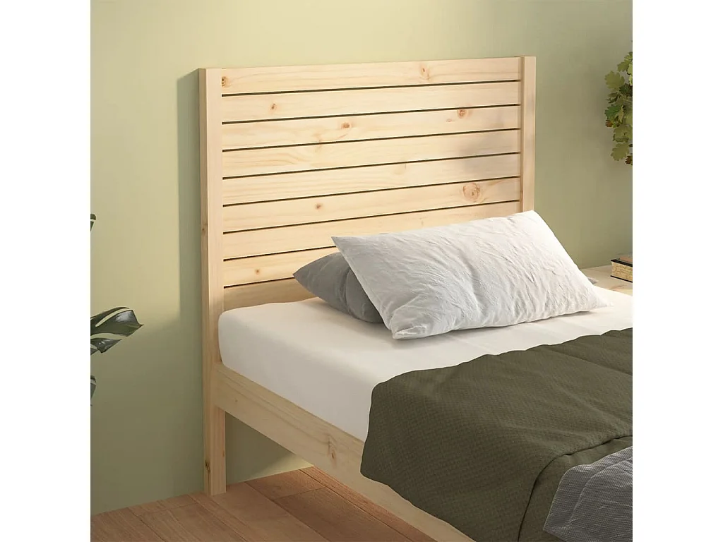 Hoofdbord | Hoofdeinde 81x4x100 cm massief grenenhout