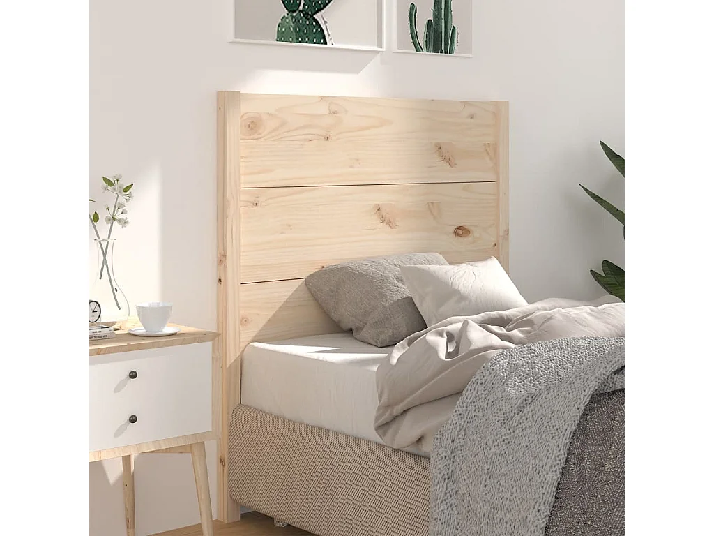 Hoofdbord | Hoofdeinde 81x4x100 cm massief grenenhout
