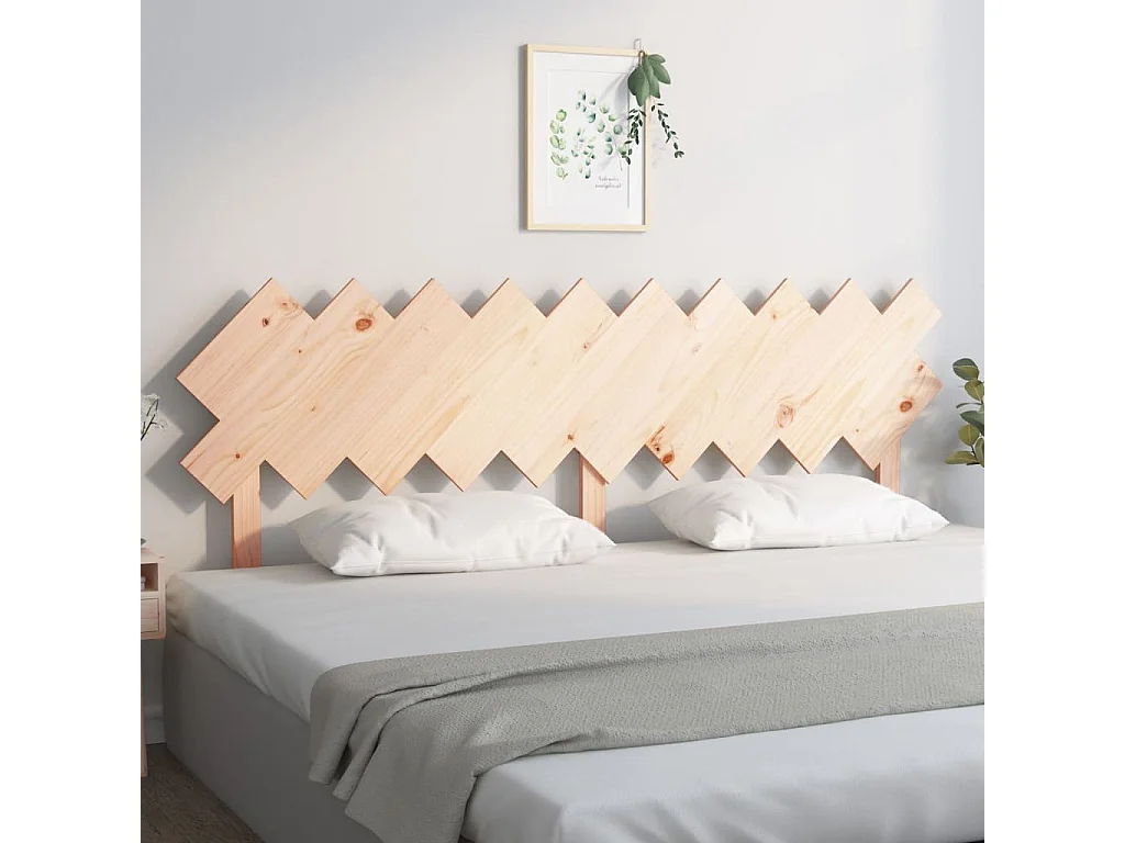 Hoofdbord | Hoofdeinde 196x3x80,5 cm massief grenenhout