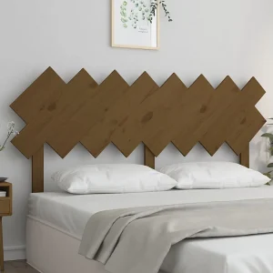 Hoofdbord | Hoofdeinde 159,5x3x80,5 cm massief grenenhout honingbruin Hoofdbord | Hoofdeinde 159,5x3x80,5 cm massief grenenhout honingbruin