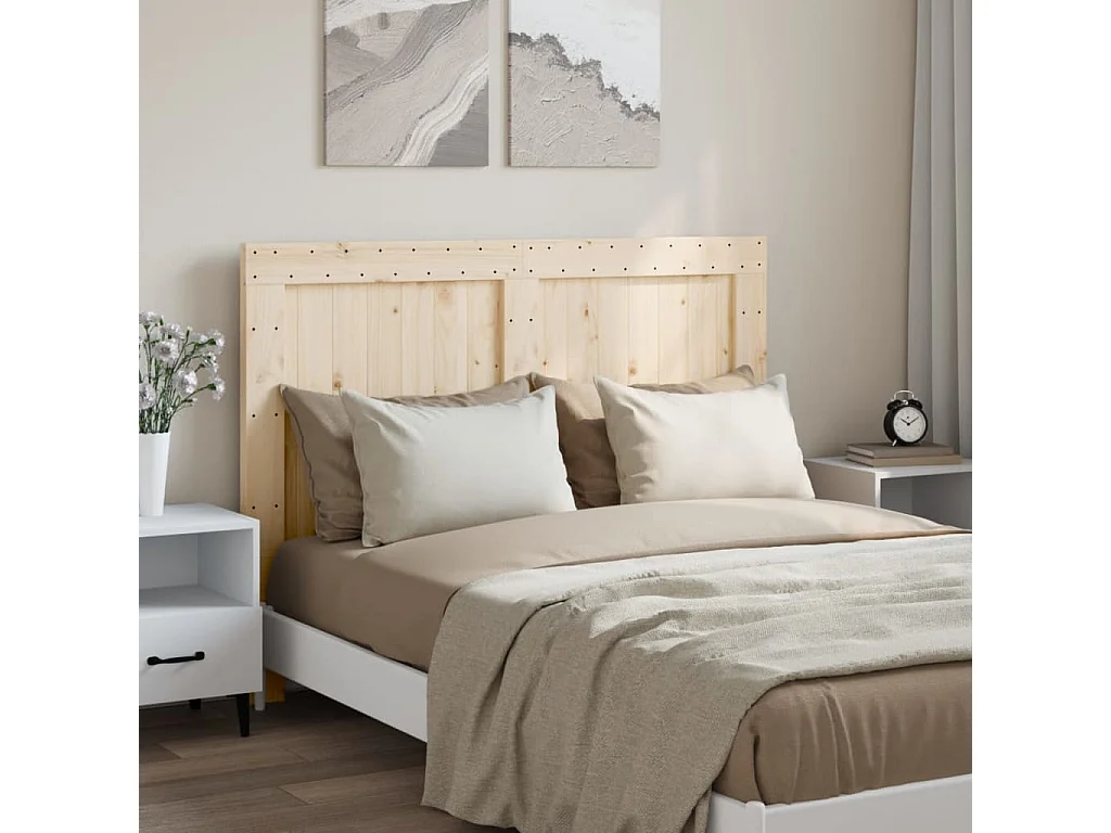 Hoofdbord | Hoofdeinde 140x104 cm massief grenenhout