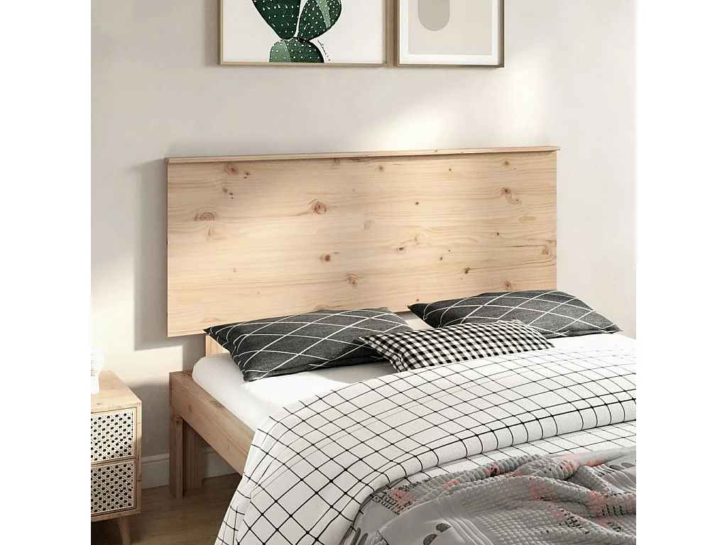 Hoofdbord | Hoofdeinde 154x6x82,5 cm massief grenenhout